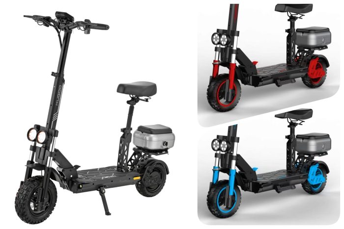 【KuKirin M5 Pro 】Long Range Electric Scooter With Seat and Storage Box - Image 3