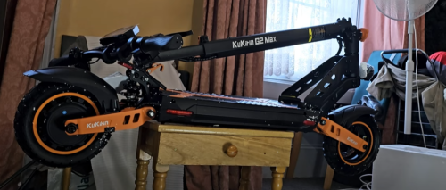 【KuKirin G2 MAX】1000W Electric Scooter with Seat photo review