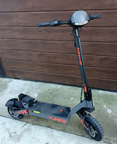 KuKirin G2 electric scooter, 800W Super Motor E-Scooter photo review